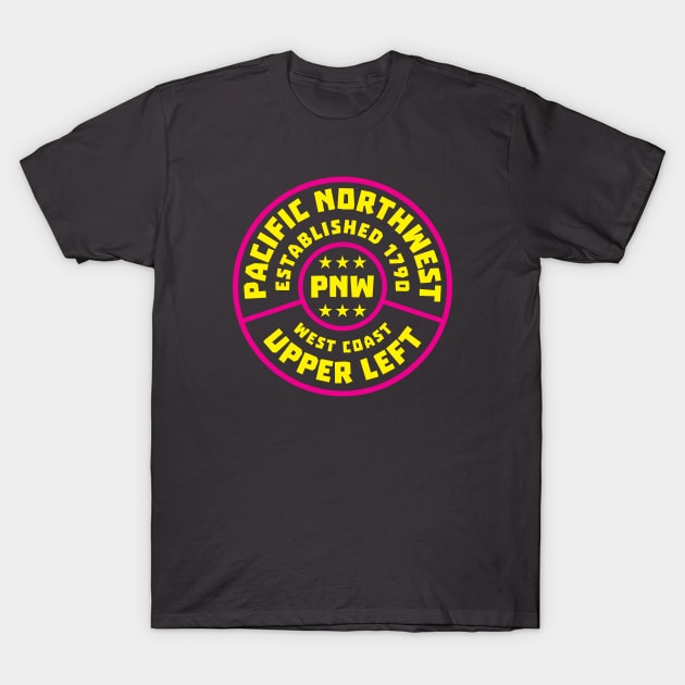 Pacific Northwest T-Shirt by happysquatch